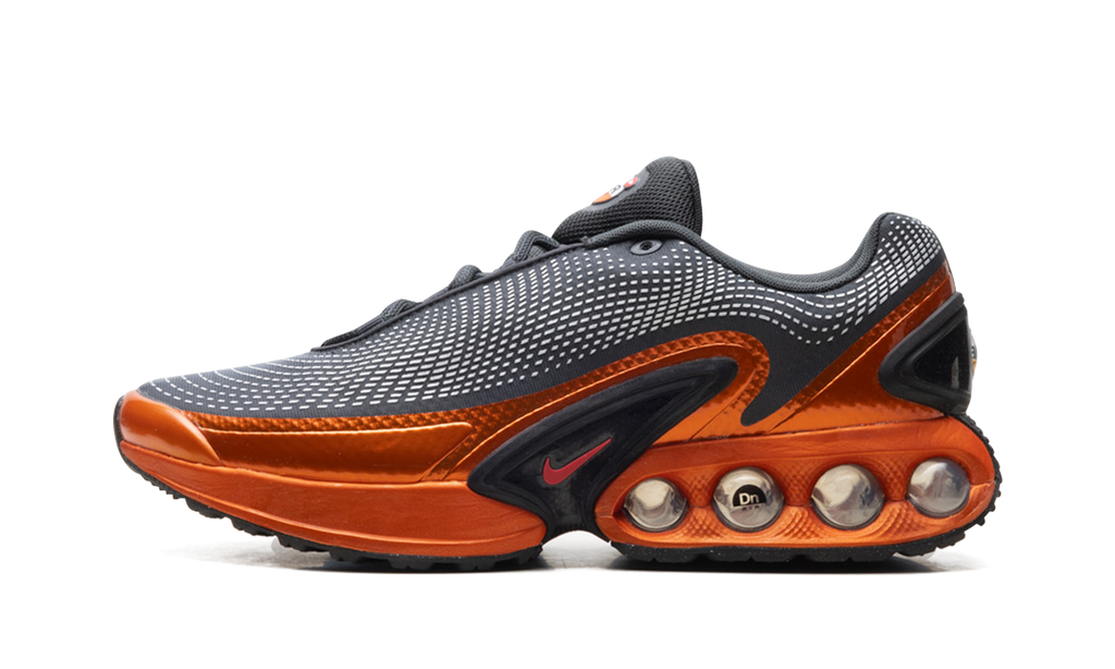AIR MAX DN QS "Dark Smoke Grey/Metallic Dark Grey/Salsa Red" HJ6695 001