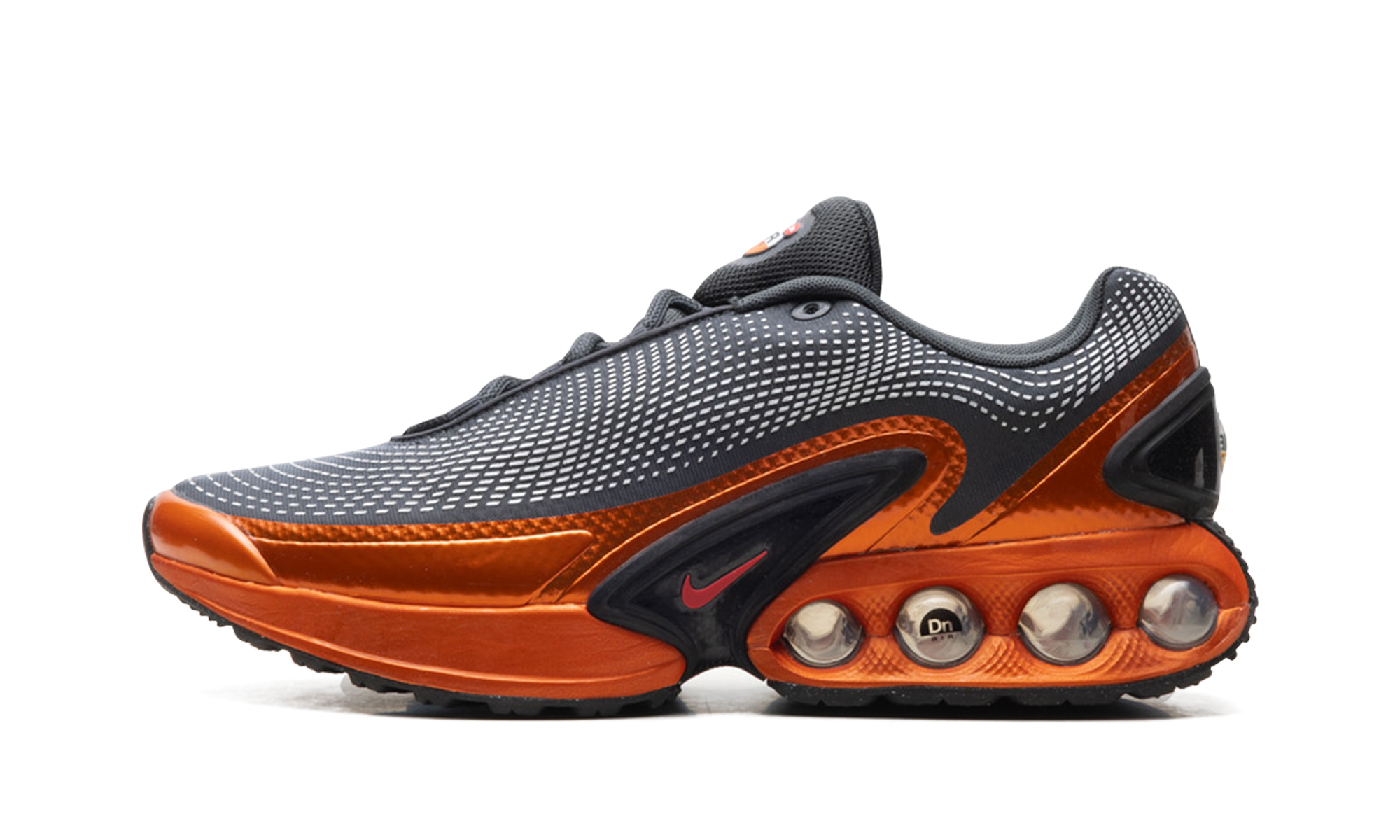 AIR MAX DN QS "Dark Smoke Grey/Metallic Dark Grey/Salsa Red" HJ6695 001