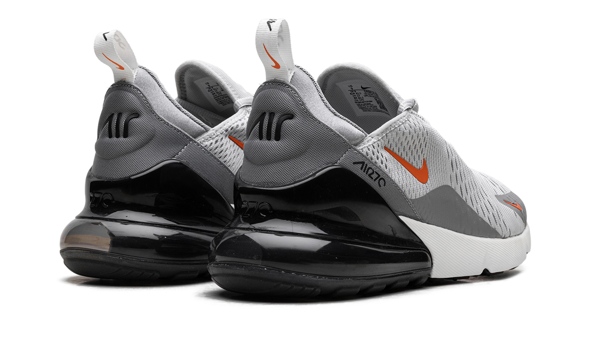 Air Max 270 "Grey Fog Team Orange Sail" DR8616 001