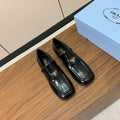Prada 2026 Triangle Logo Loafers Leather 792669
