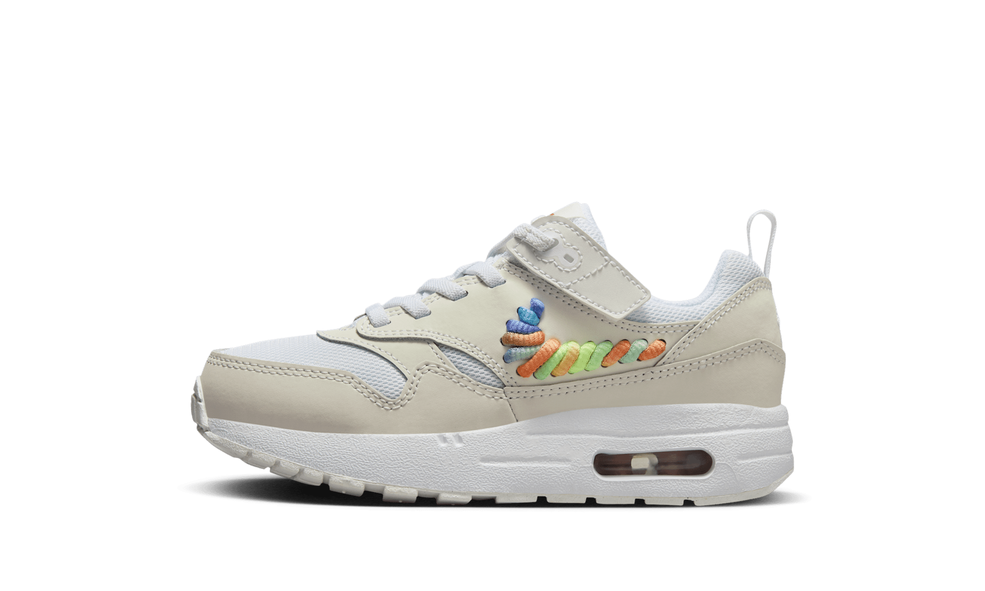 Air Max 1 SE EasyOn PS "White Summit White Terra Blush Multi-Color" FN4784 100
