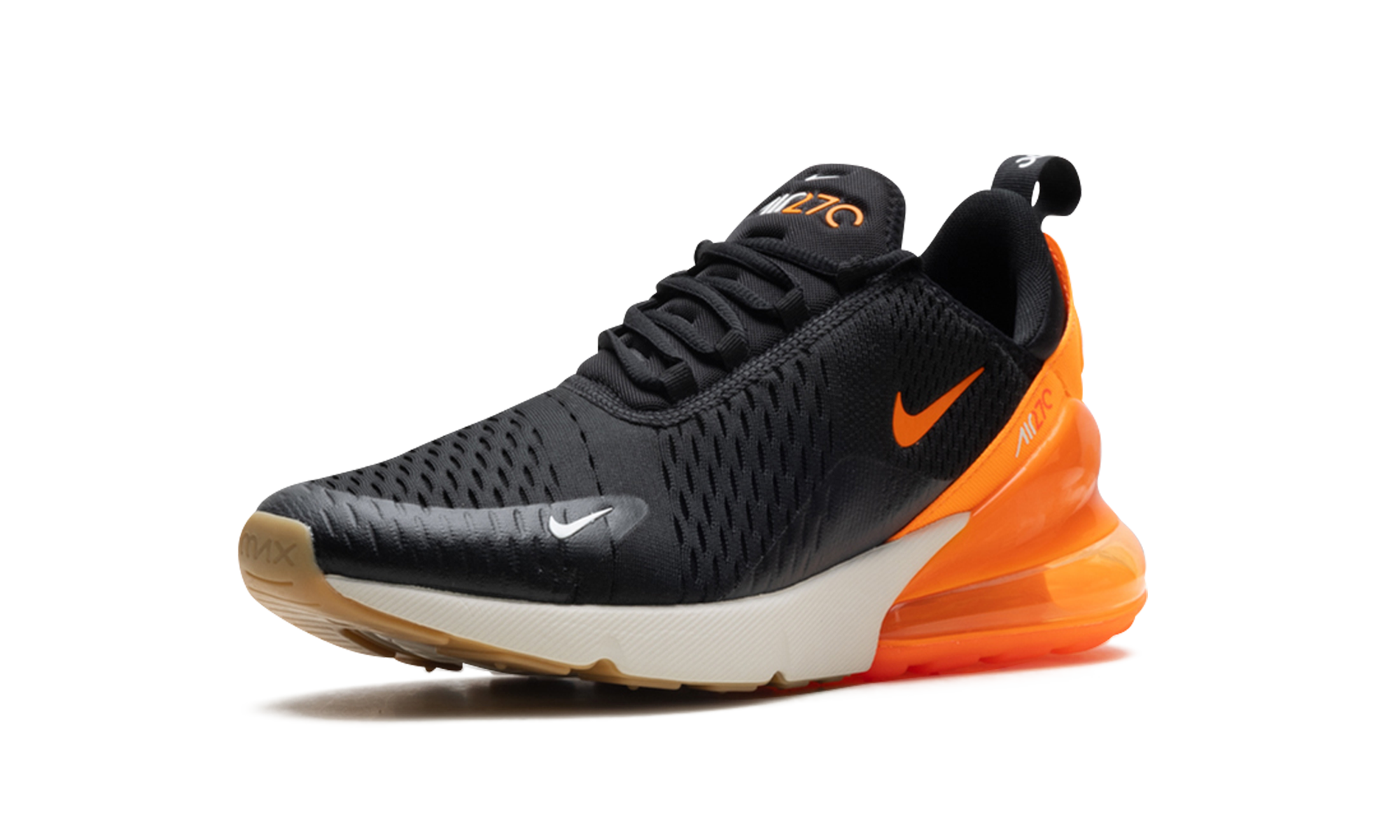 Air Max 270 "Black/Total Orange-Bright Crimson" AH8050 030