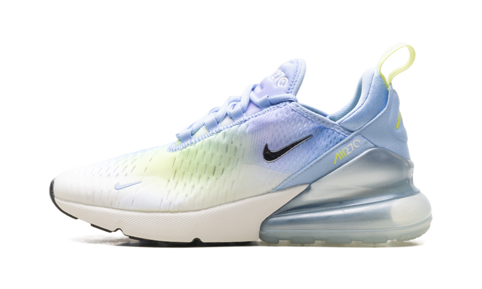 Air Max 270 WMNS "Aluminum Hydrangeas Light Lemon Twist Metallic Silver" IB7937 468