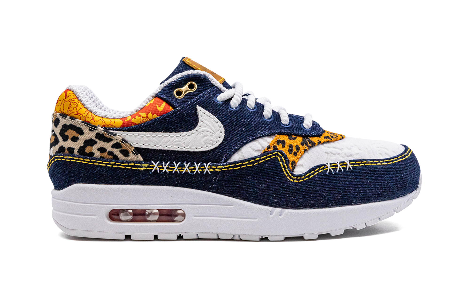 Air Max 1 PRM "Denim Leopard" FJ4452 432