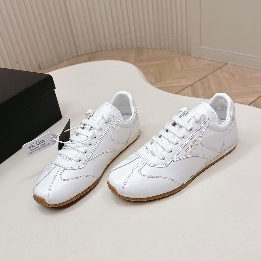 Prada 26ss German Training White Leather 644229