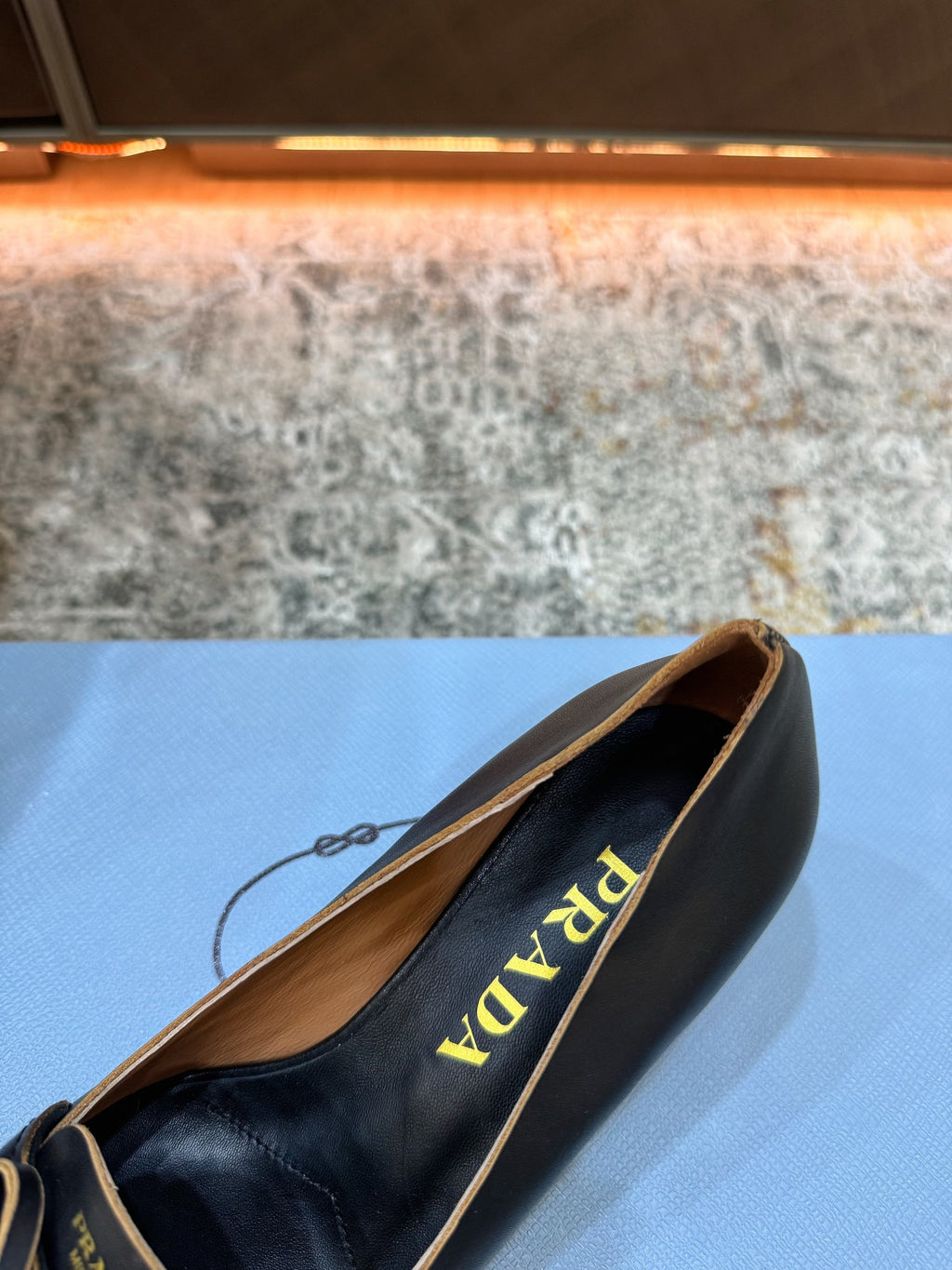 Pra 26s Slingback 6cm Black Cowhide 804087