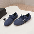 Prada 26s Casual Sneaker Dark Blue Canvas 644199