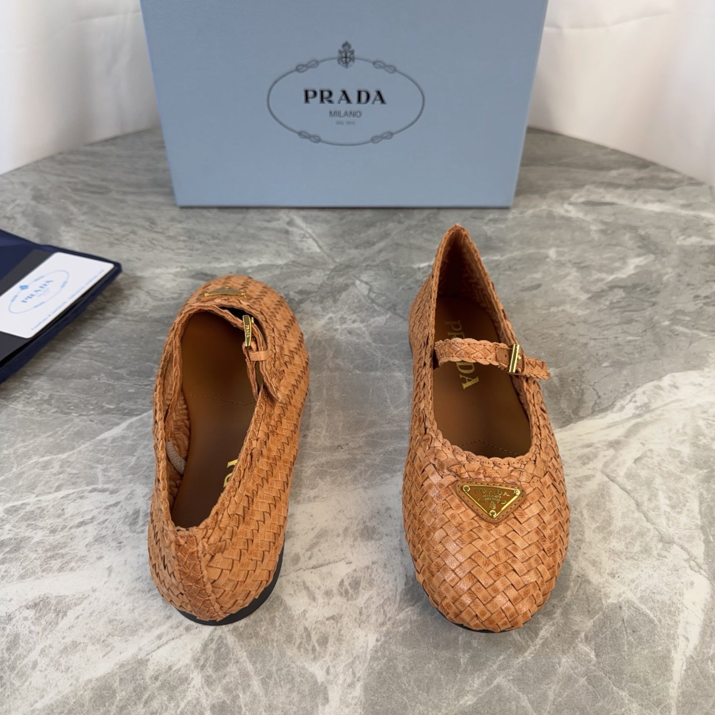 Pra 26s Ballerinas Brown Leather 635152