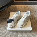 Prad 26s Monolith Sneakers White Suede Mesh Fabric 971700