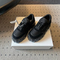 Prad 26s Monolith Sneakers Black Suede Mesh Fabric 971701