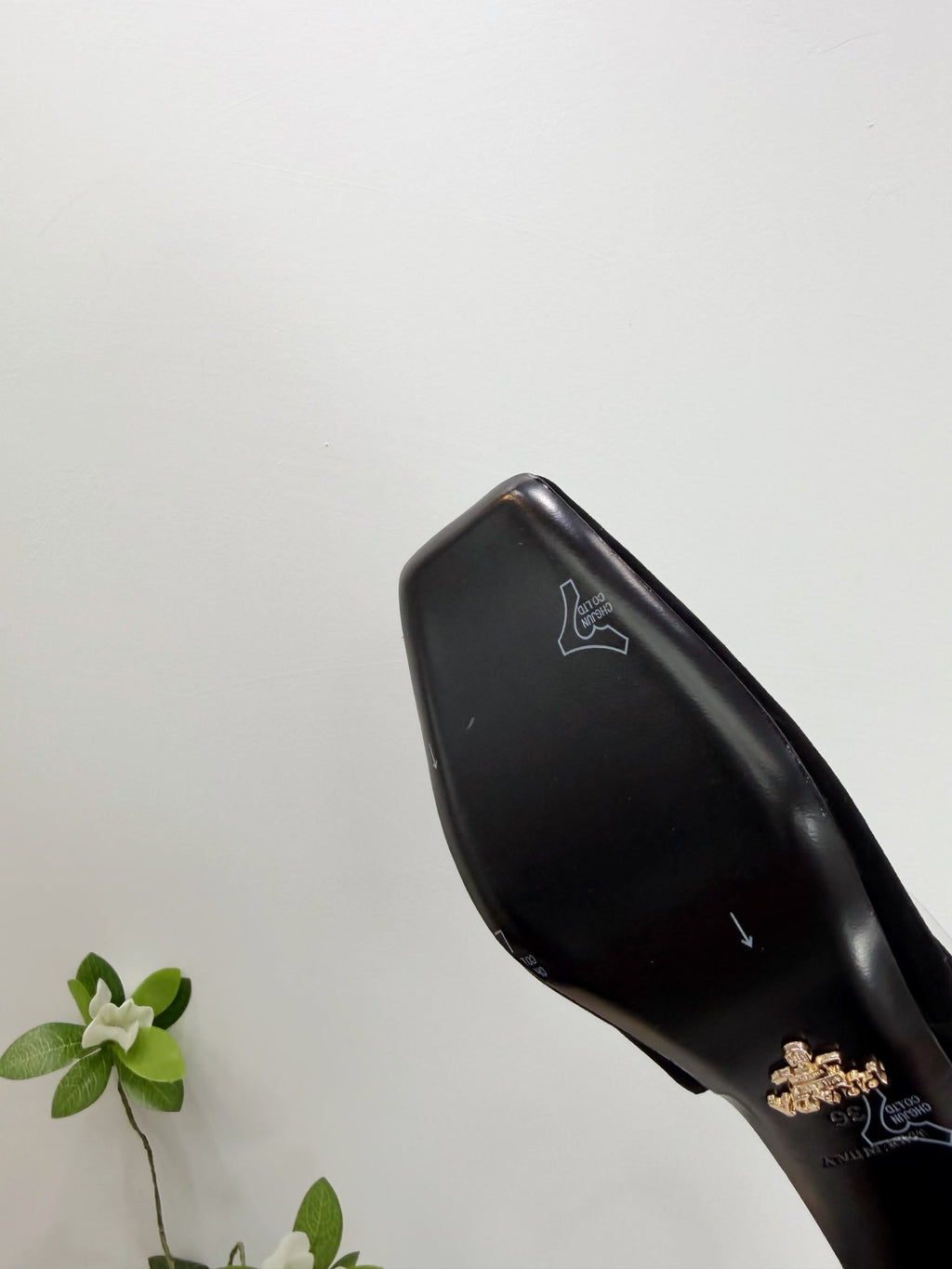 PRA 26SS Slingback 85 Black Suede 592373