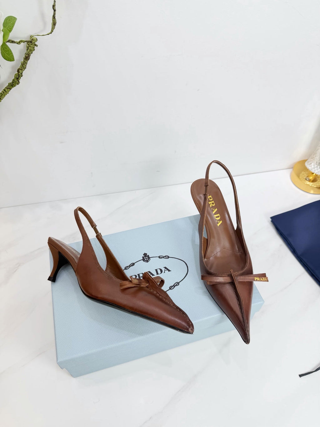PRA 26SS Slingback 55 Brown Cowhide 592404