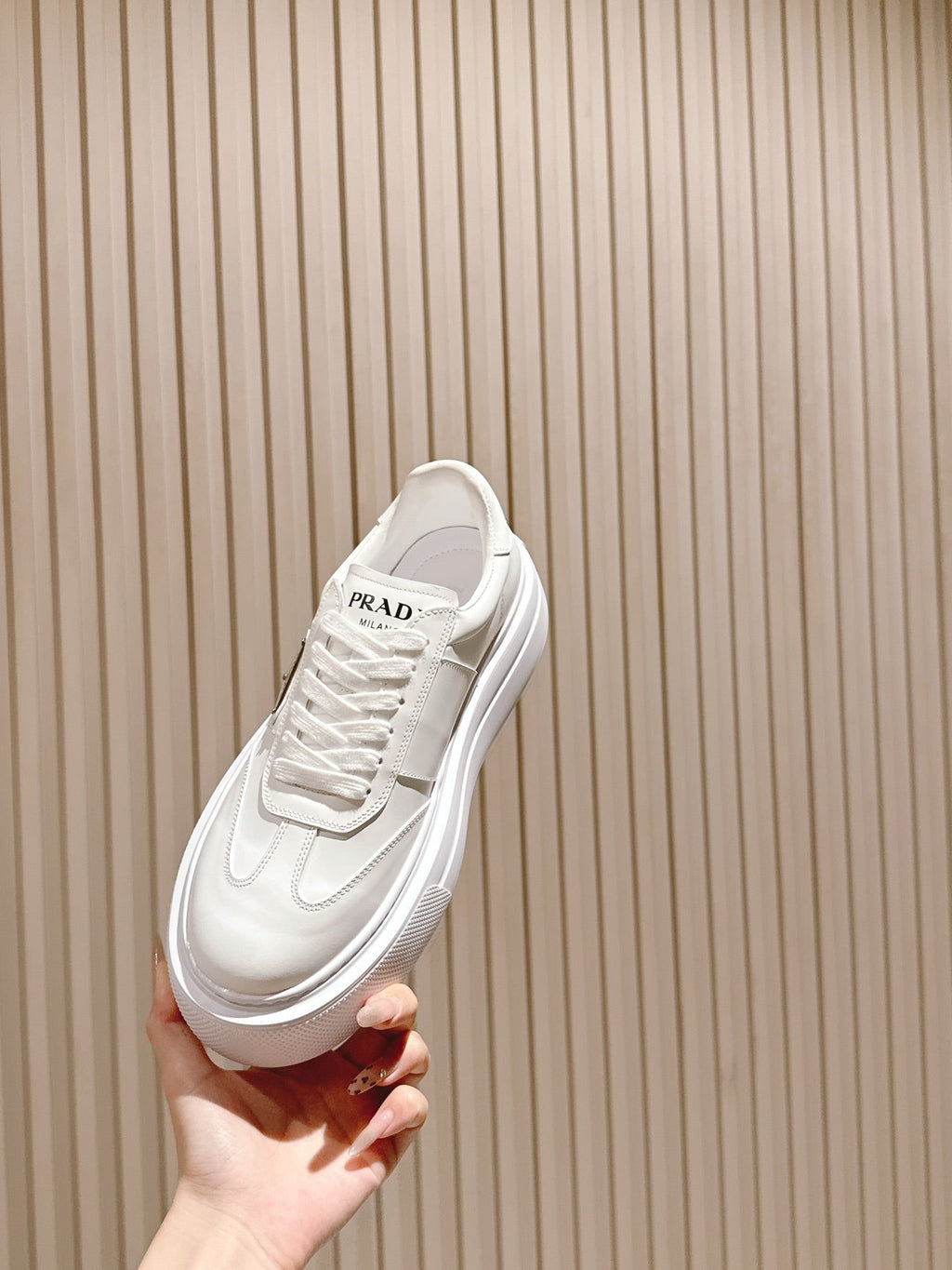 PRA 25s Casual Sneakers White Cowhide 449692