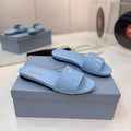 Pra Slides Blue Patent Leather 834593