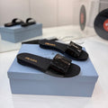 Pra Slides Black Patent Leather 834596