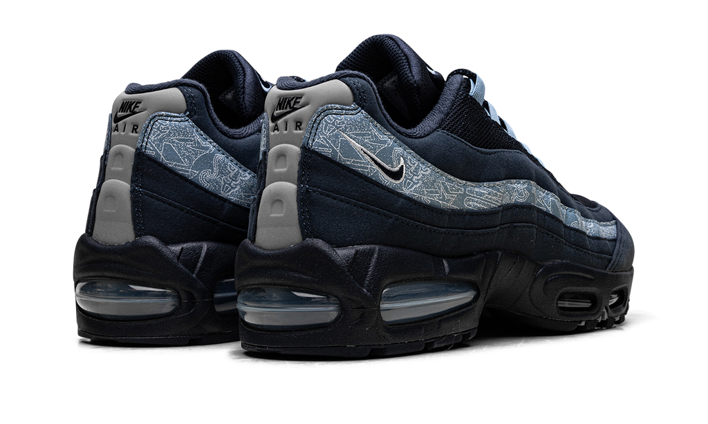 Air Max 95 SE "Big Bubble Obsidian Work Blue" IU2254 900