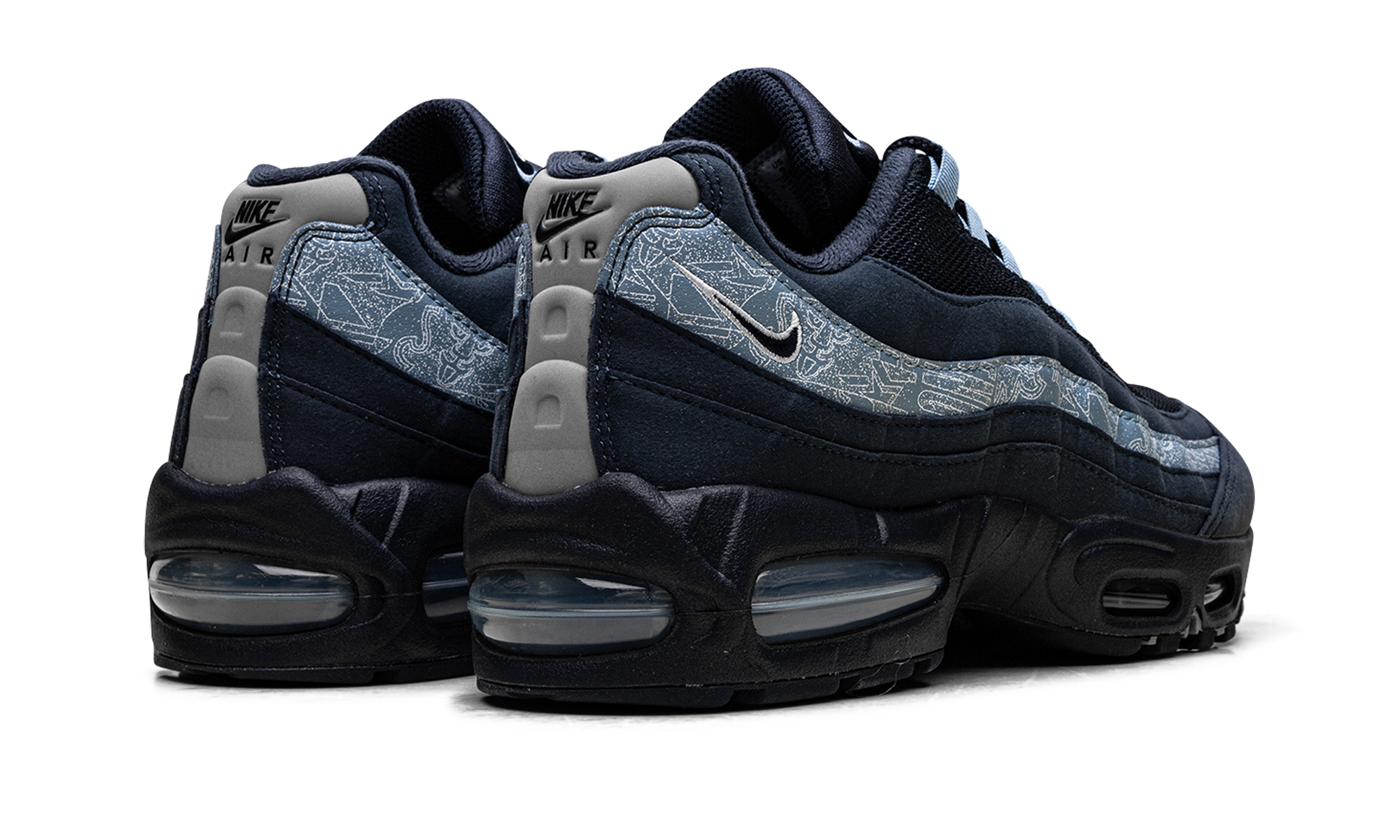 Air Max 95 SE "Big Bubble Obsidian Work Blue" IU2254 900