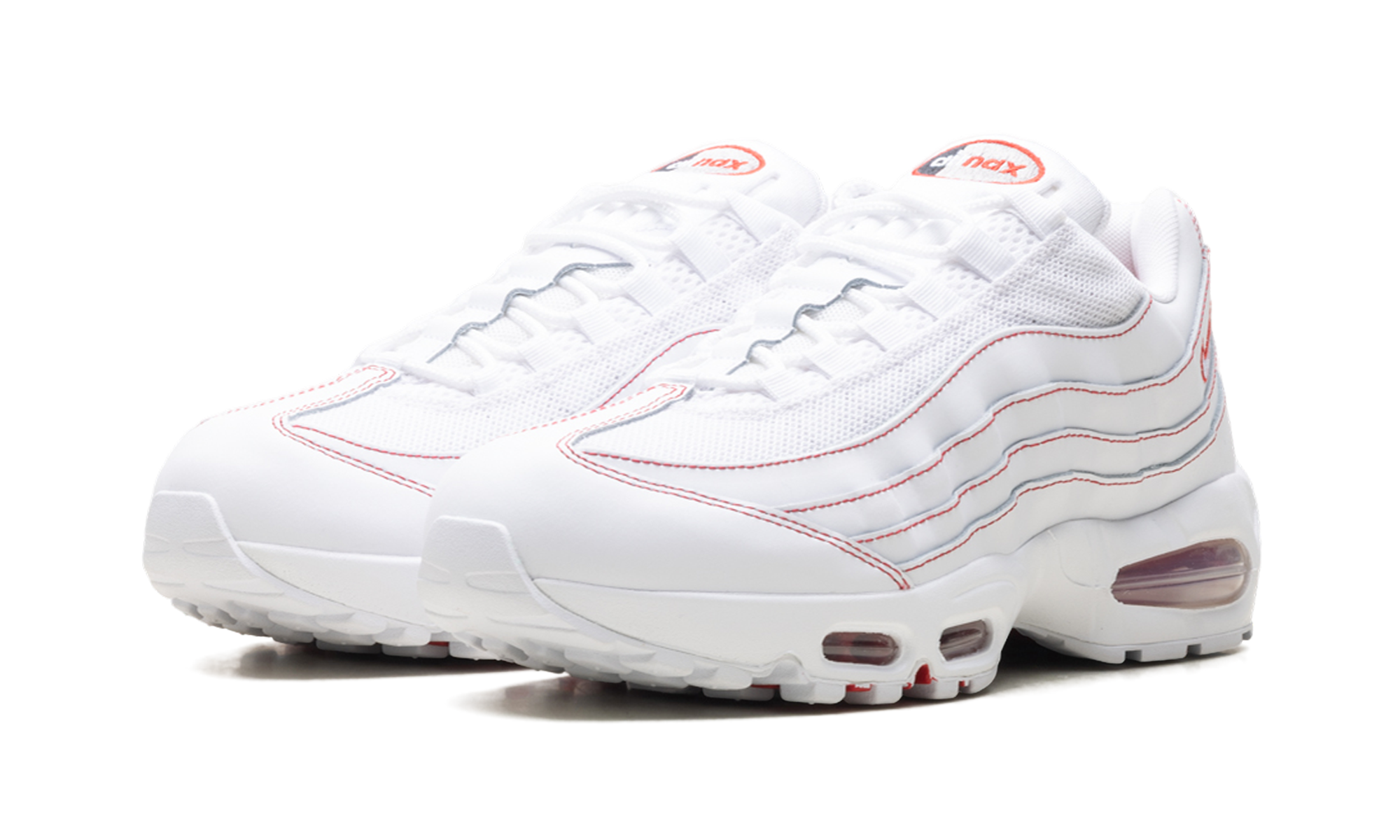 Air Max 95 OG "Big Bubble White University Red" IB7936 100