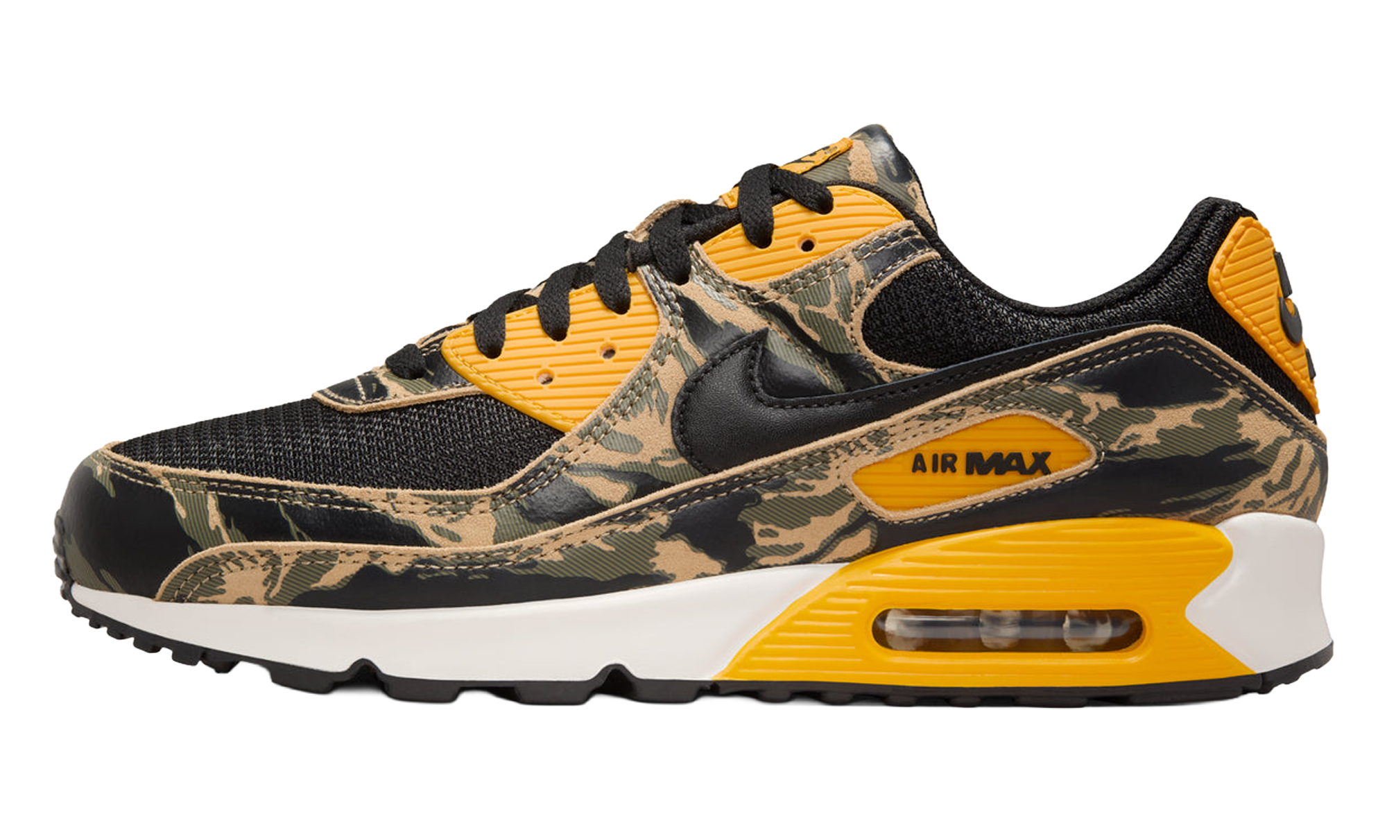 Air Max 90 Premium "Black University Gold Camo" IF1721 001