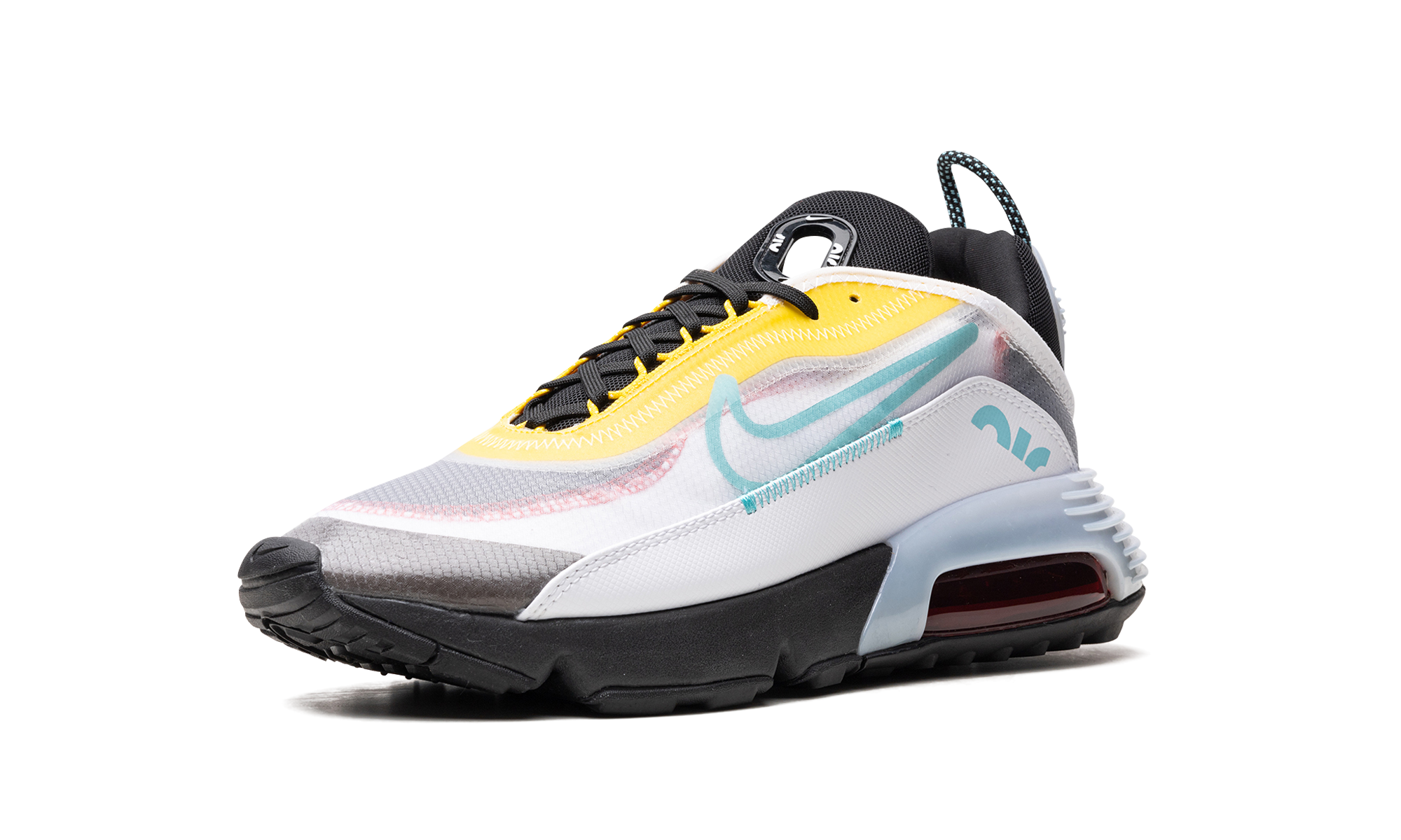 Air Max 2090 "White Speed Yellow Bleached Aqua" CT1091 100