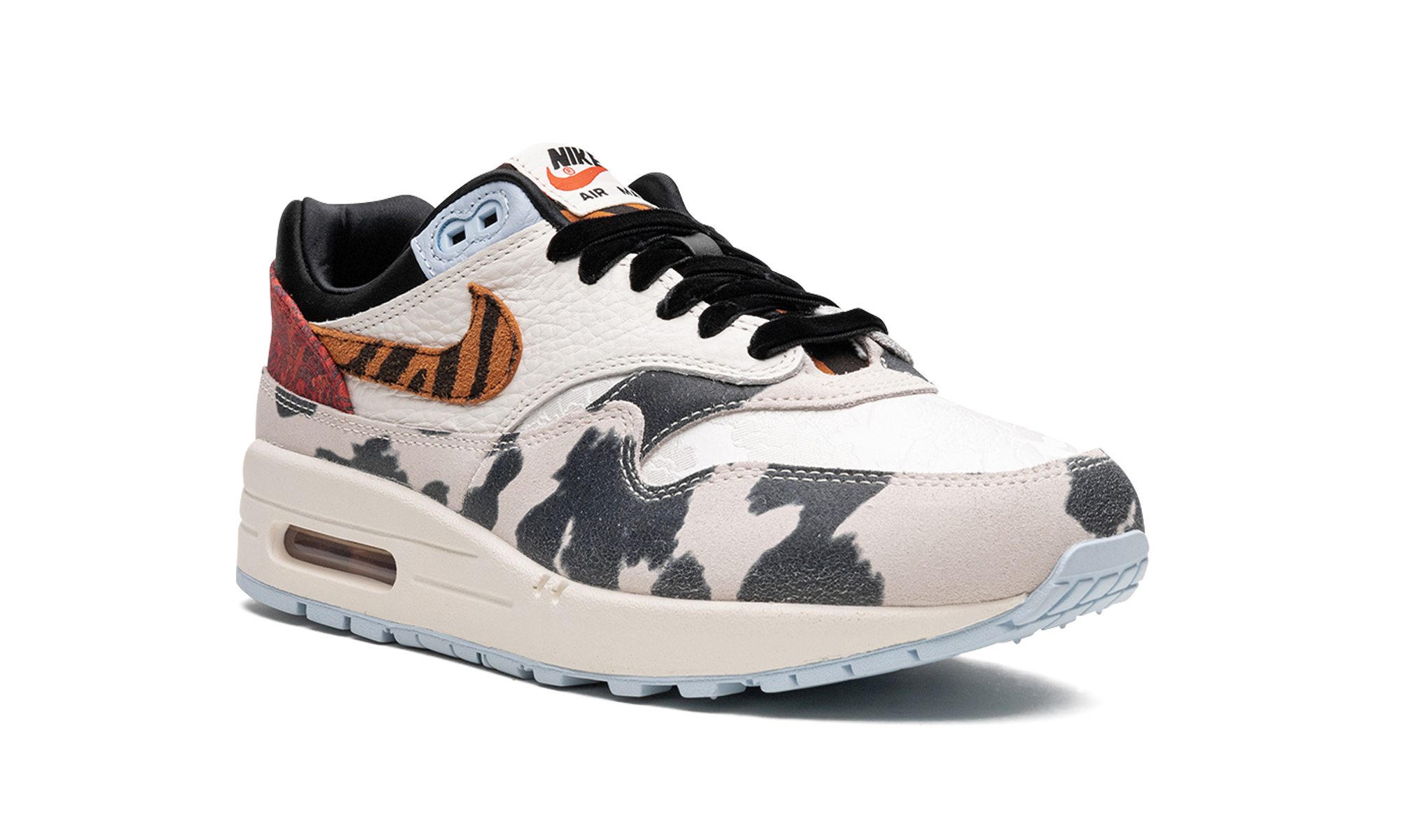 AIR MAX 1 '87 MNS WMNS "Tiger Swoosh Cow Print" FD0827 133
