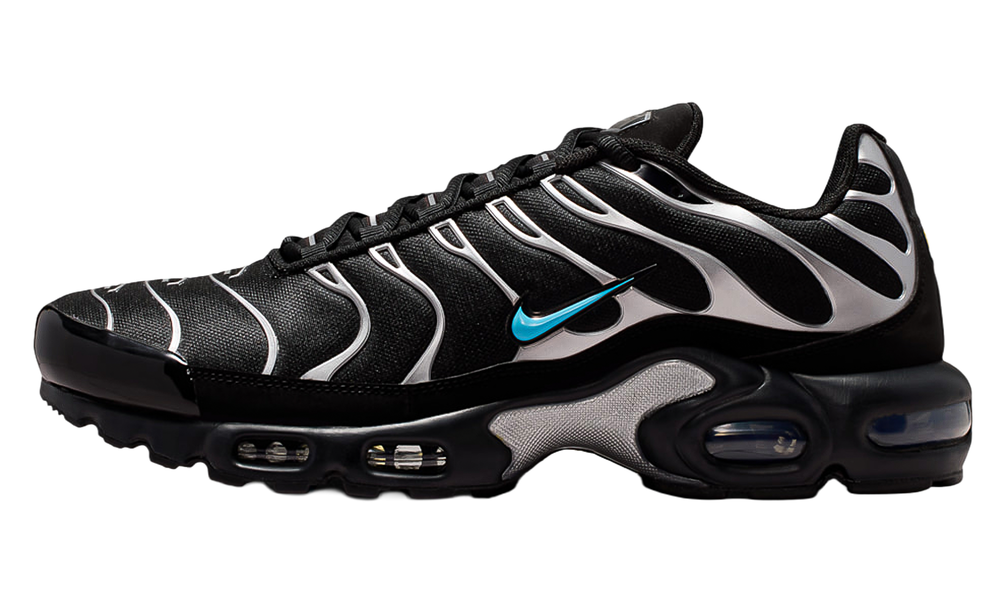 Air Max Plus Premium "Black / Chrome / Gamma Blue" IM9624 001