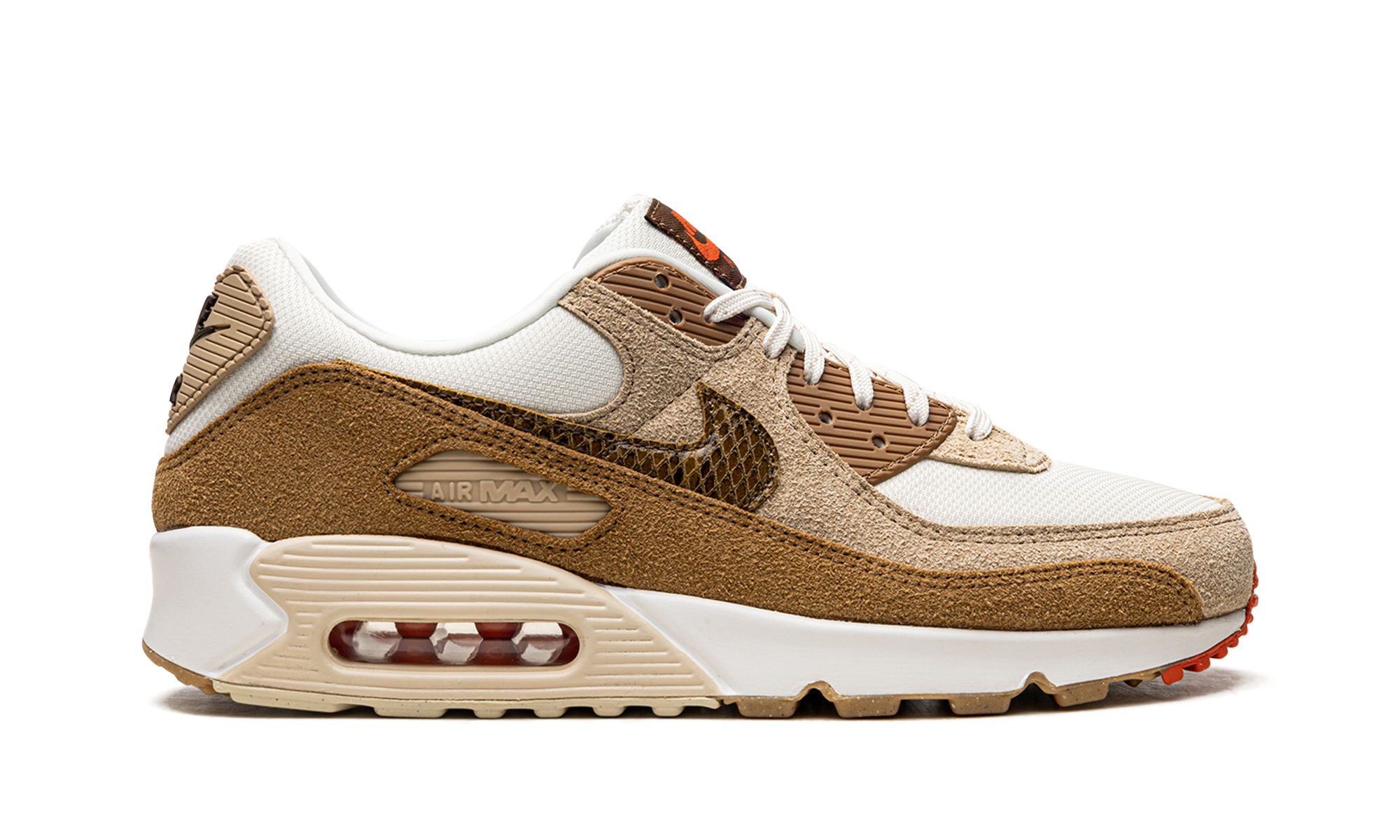 AIR MAX 90 WMNS "Pale Ivory Snakeskin Swoosh" DX9502 100