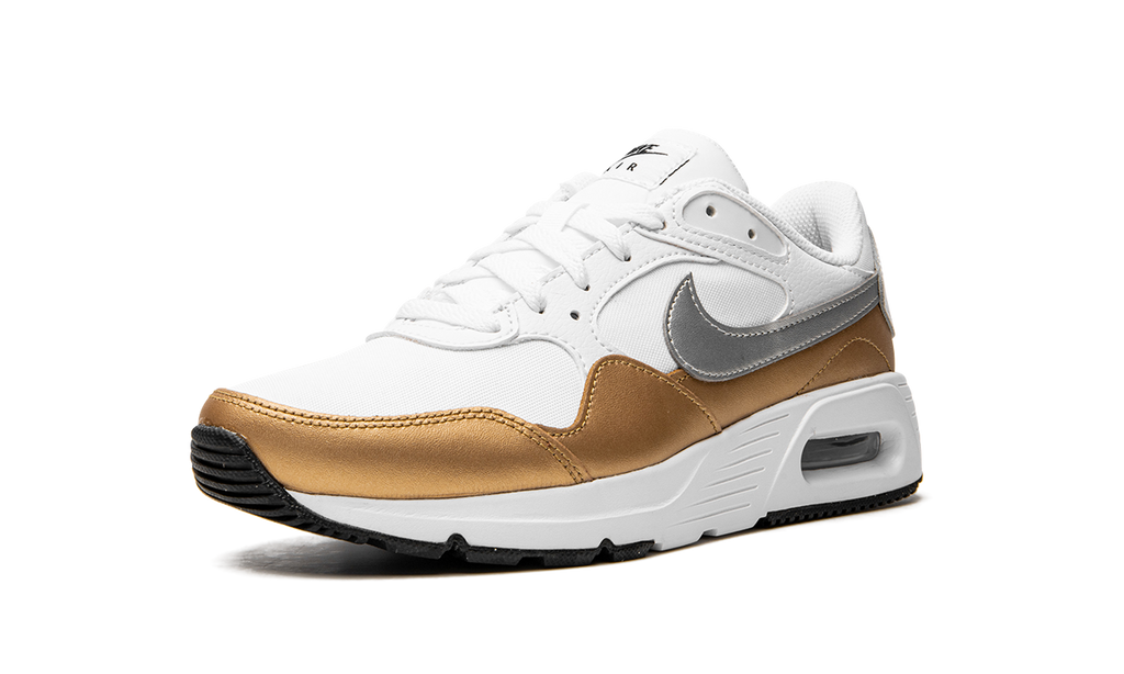 WMNS Air Max SC "White Metallic Gold" CW4554 107