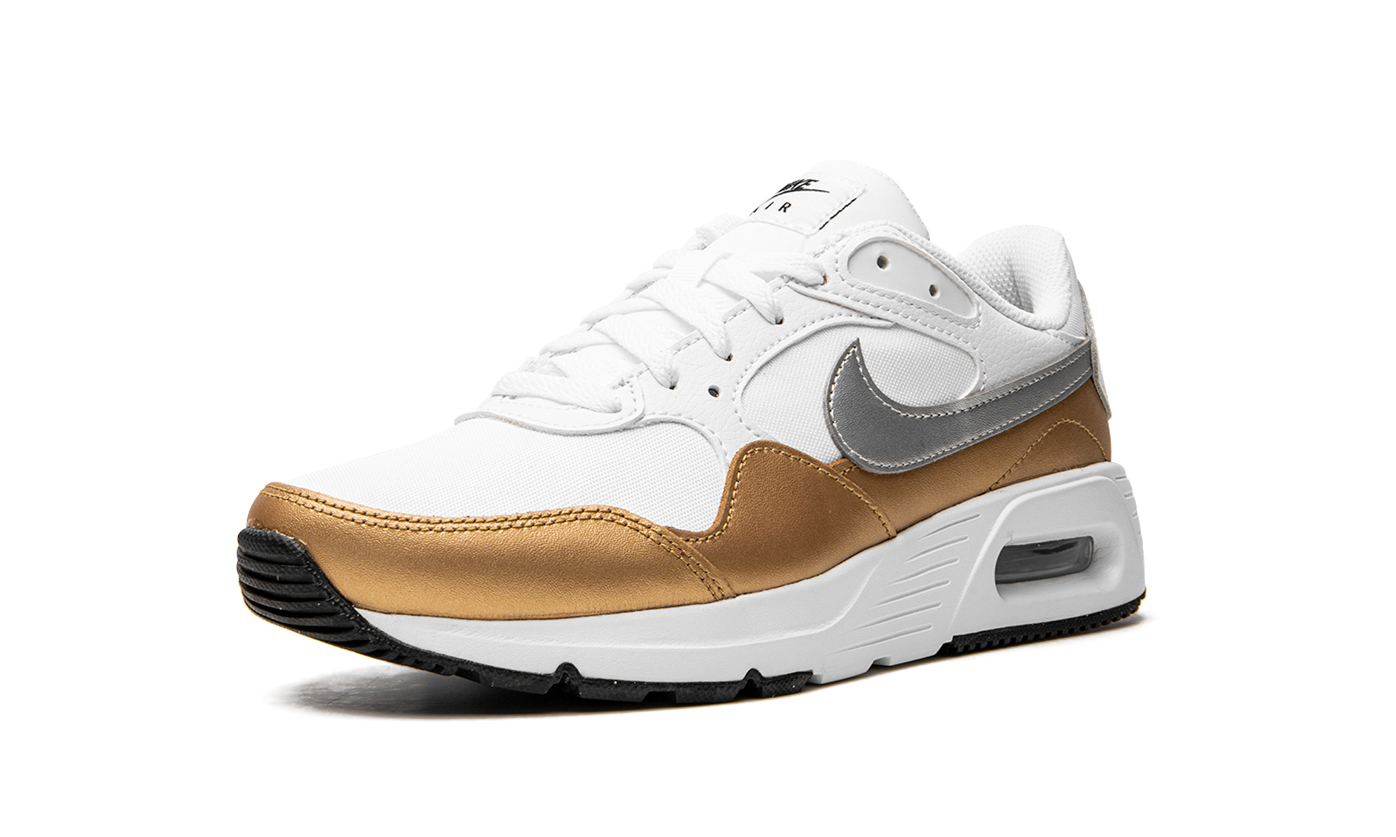 WMNS Air Max SC "White Metallic Gold" CW4554 107