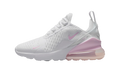 AIR MAX 270 GS "WHITE LIGHT SMOKE GREY PINK FOAM (GS)" 943345 122
