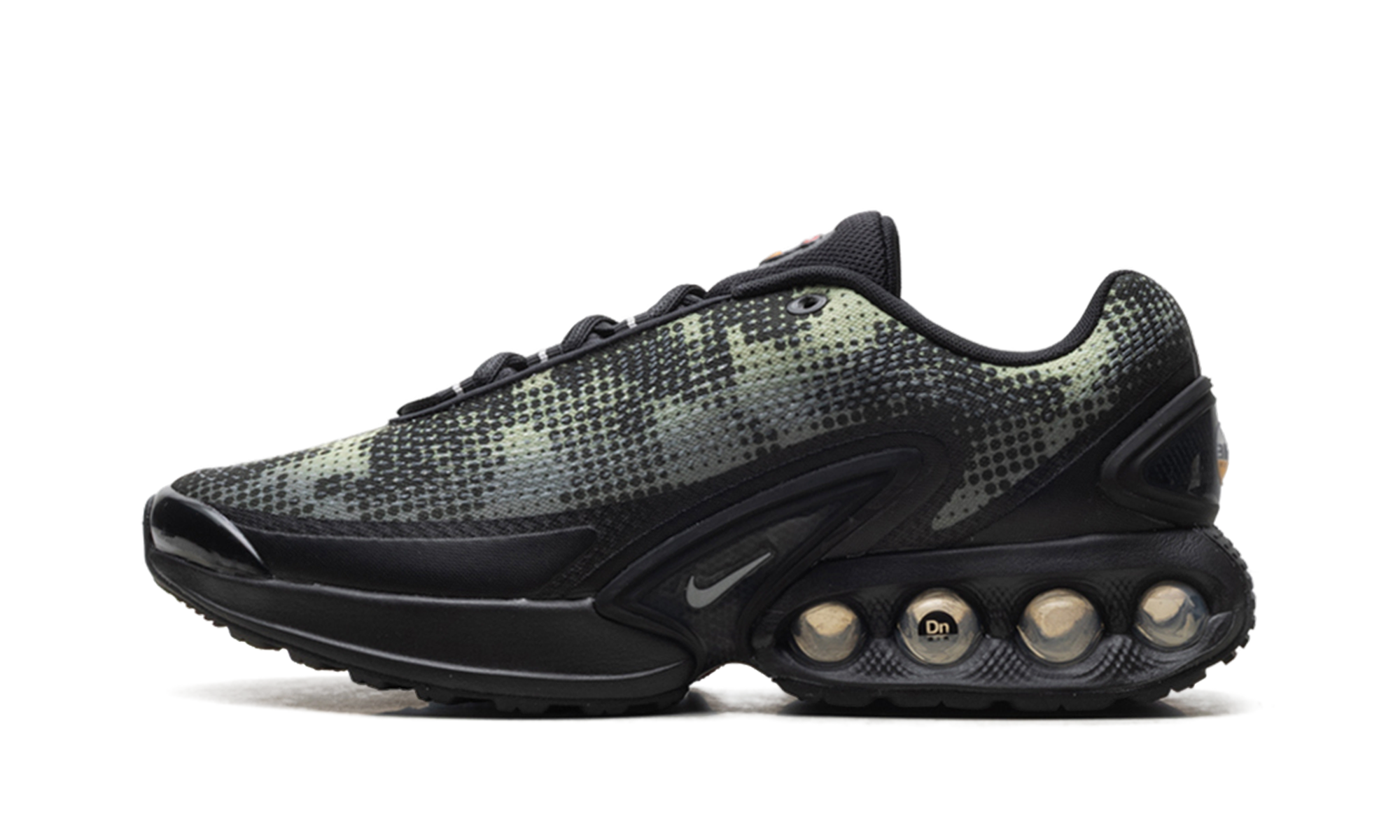 Air Max Dn "Black Olive Aura Medium Olive Metallic Silver" IB3078 010