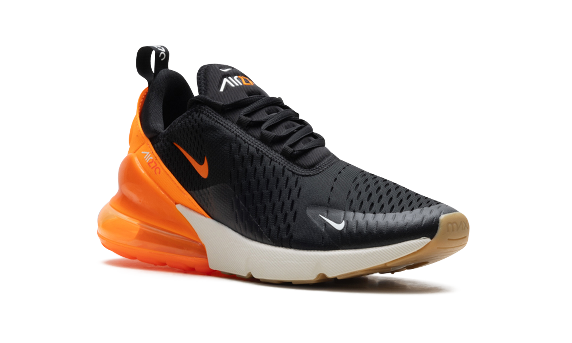 Air Max 270 "Black/Total Orange-Bright Crimson" AH8050 030