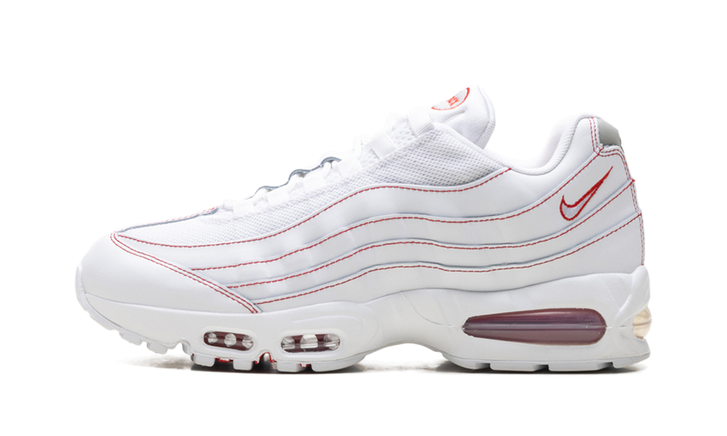 Air Max 95 OG "Big Bubble White University Red" IB7936 100