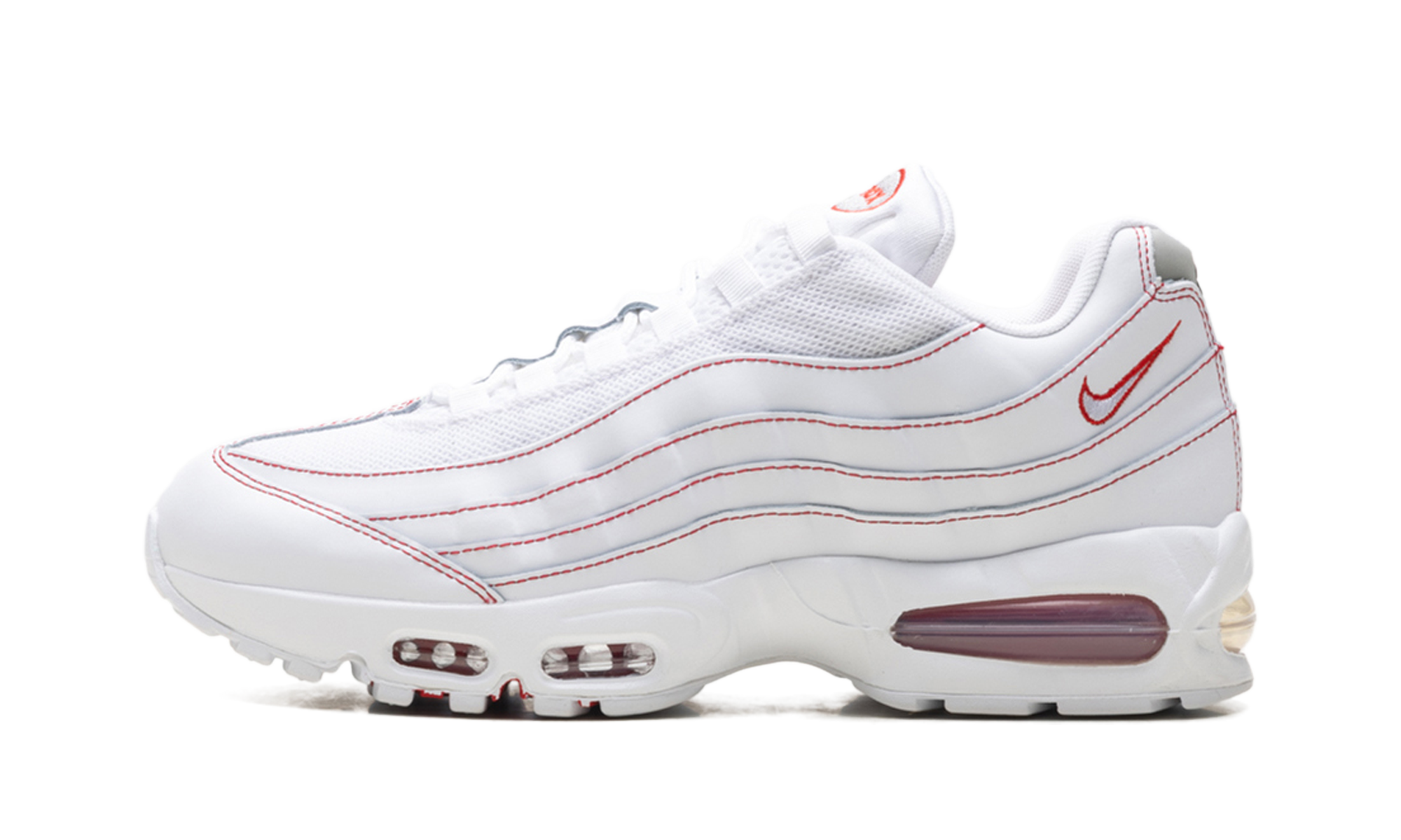 Air Max 95 OG "Big Bubble White University Red" IB7936 100