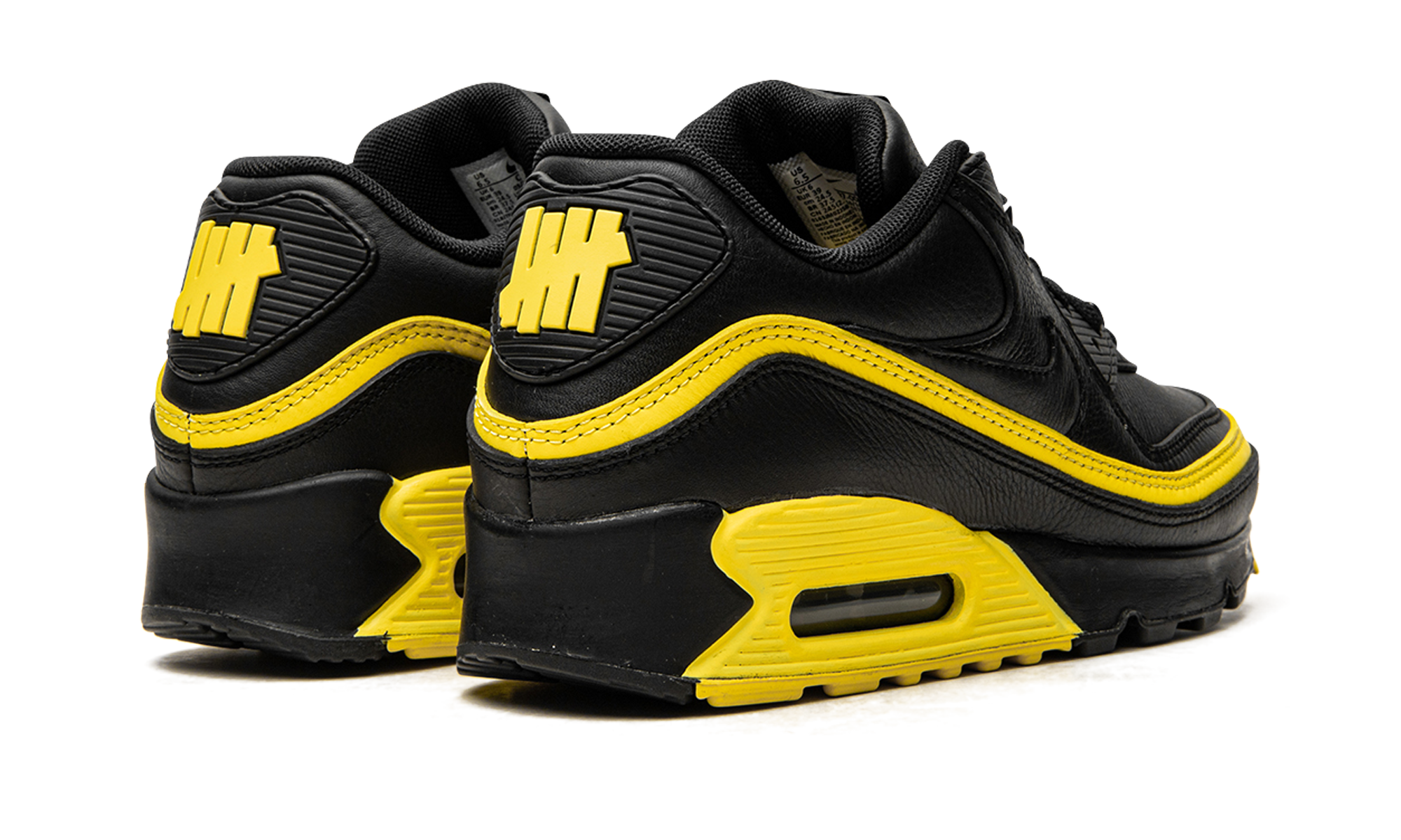 Air Max 90 / UNDFTD "Undefeated Black/Optic Yellow" CJ7197 001