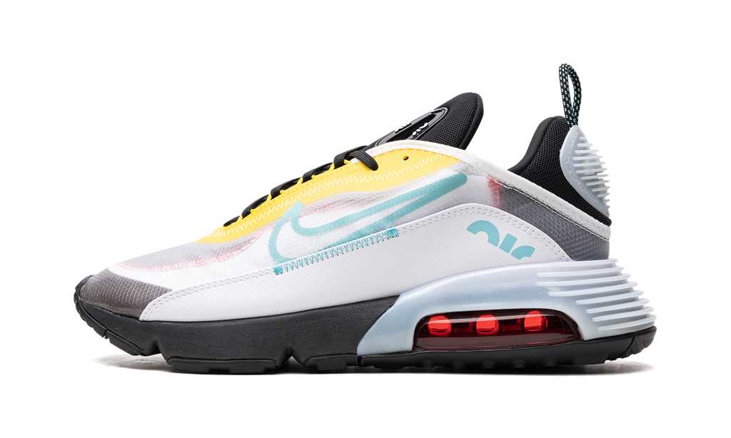 Air Max 2090 "White Speed Yellow Bleached Aqua" CT1091 100