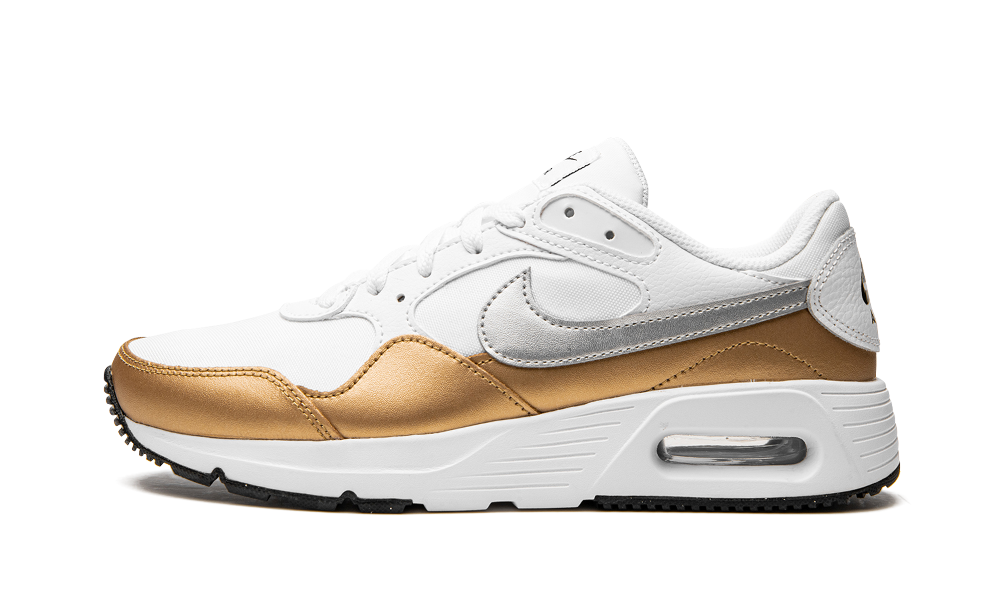 WMNS Air Max SC "White Metallic Gold" CW4554 107
