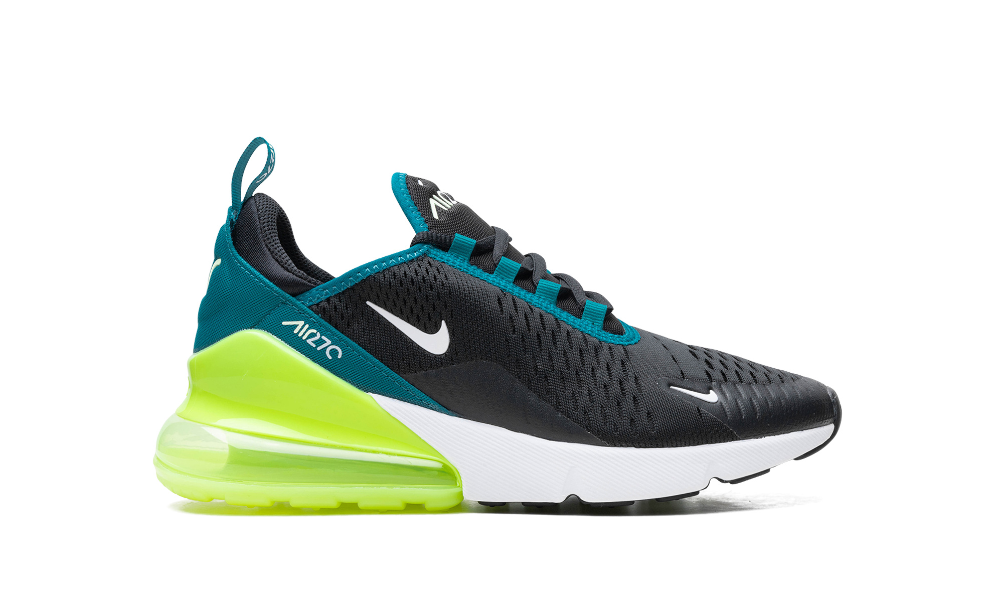 Air Max 270 GS "Black Bright Spruce Volt" 943345 026