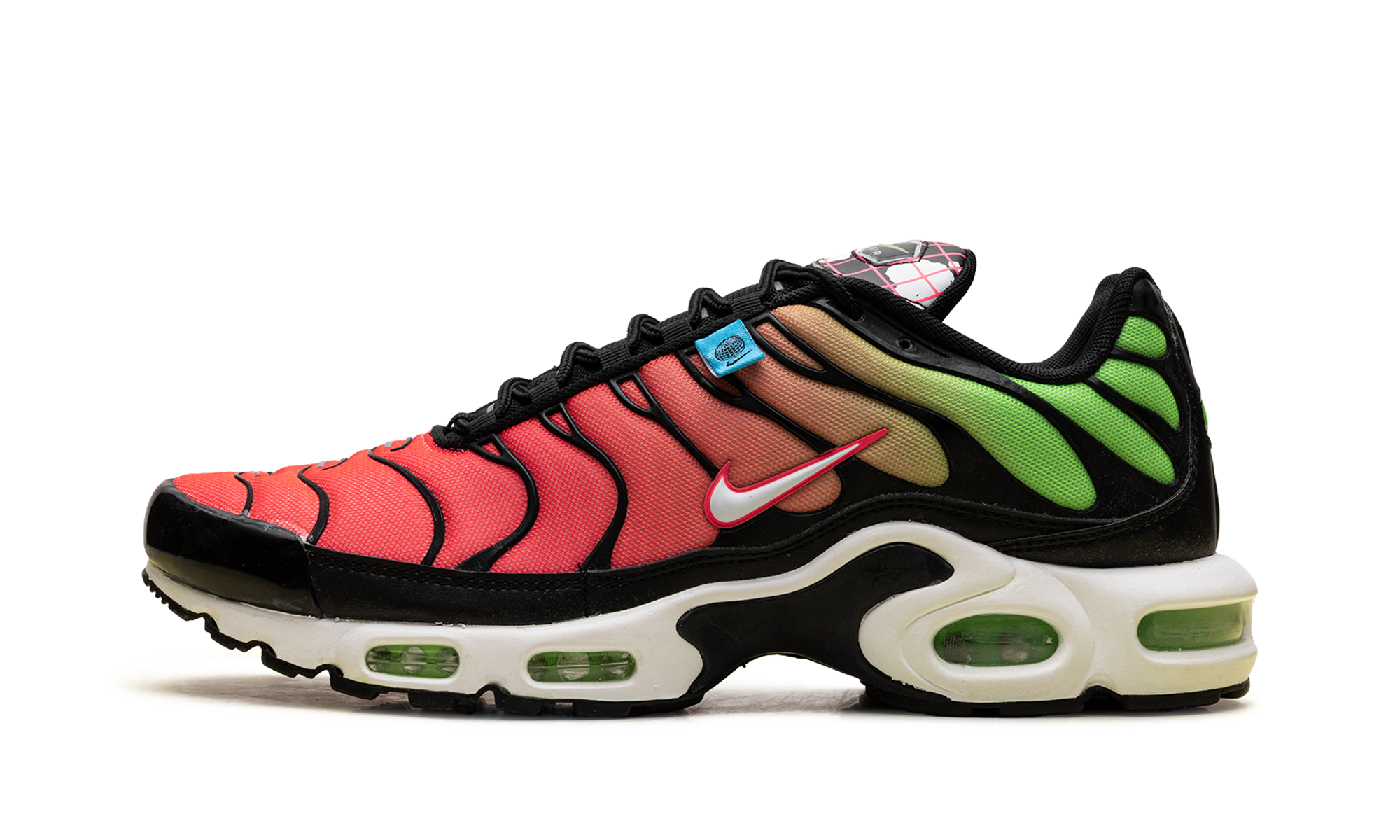 Air Max Plus WW "Worldwide Pack Crimson Green" CK7291 001