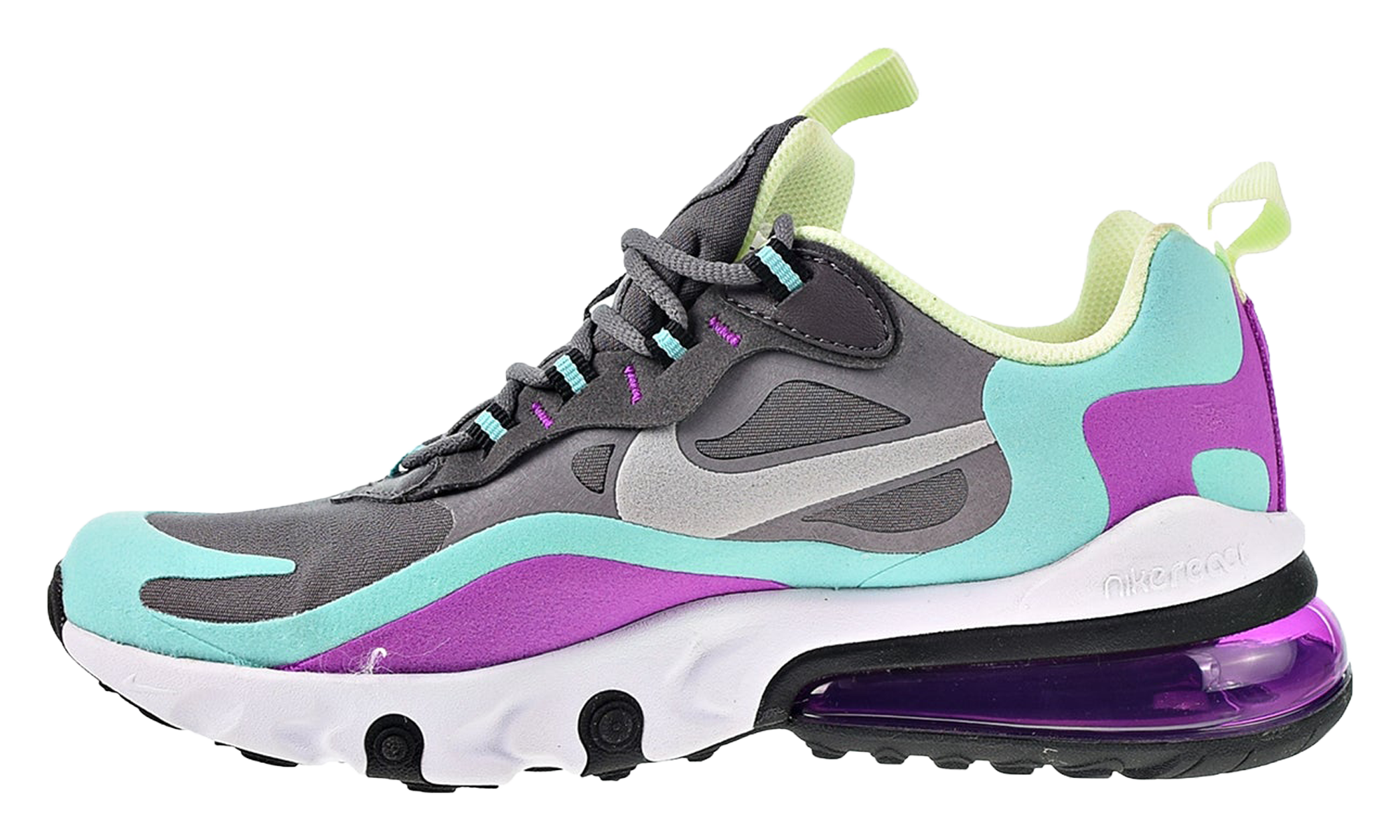 Air Max 270 React "Gunsmoke Aurora Violet" BQ0103 007