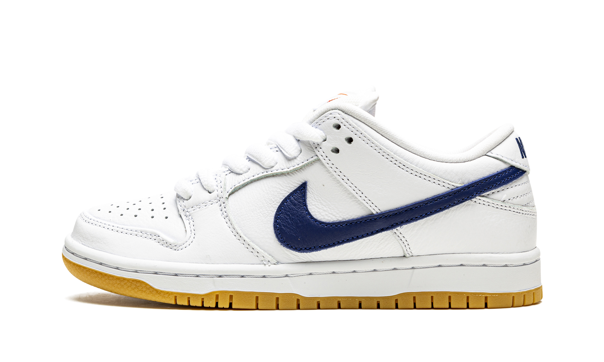 SB Dunk Low Pro Iso "Orange Label - White / Navy" CZ2249 100