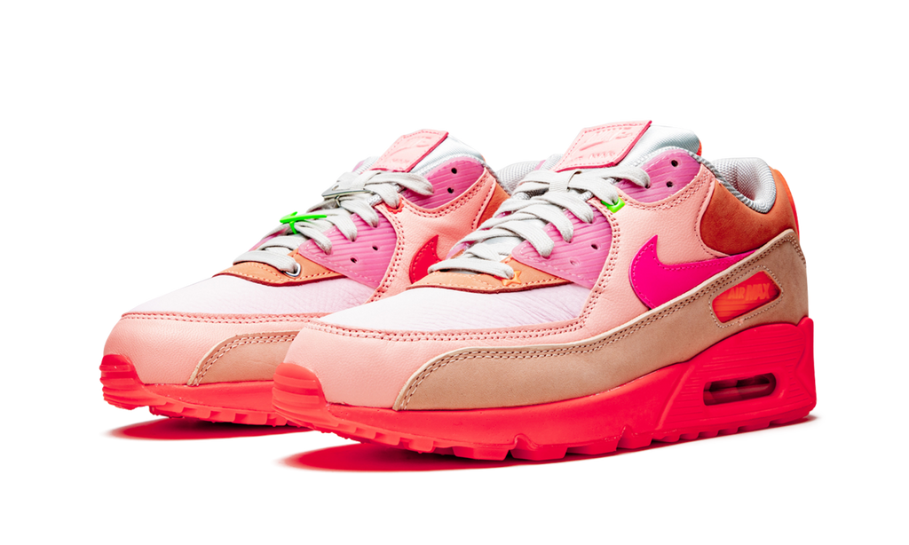 AIR MAX 90 PRM WMNS "Platinum Crimson/Bright Purple" CT3449 600