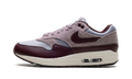 Air Max 1 ESS PRM "CEMENT GREY/BURGUNDY CRUSH" FQ7327 001