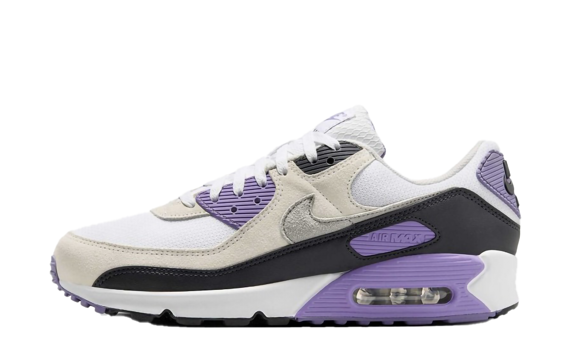 Air Max 90 "White Dusty Amethyst Photon Dust Light Smoke Grey" DM0029 114