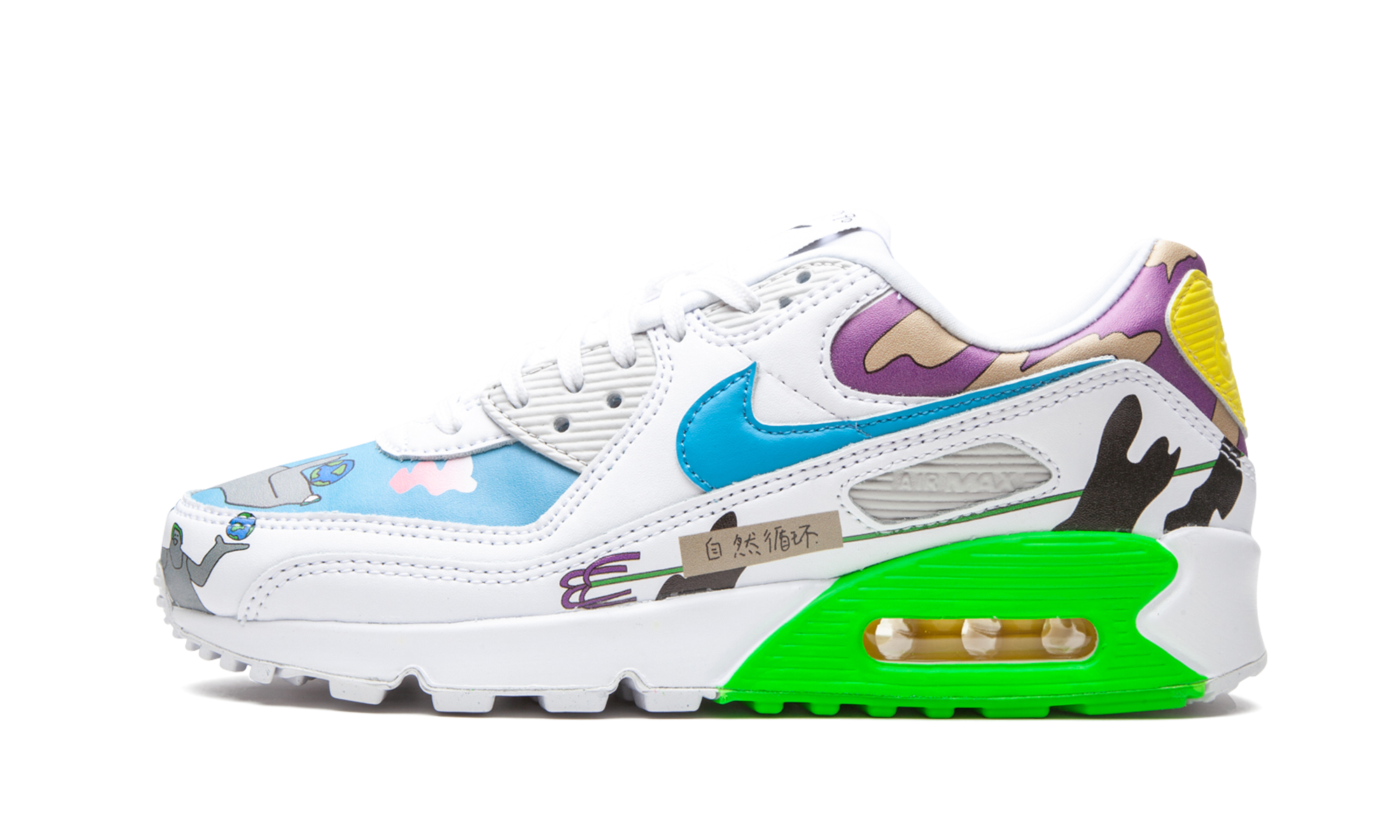 Flyleather Air Max 90 QS "Ruohan Wang" CZ3992 900