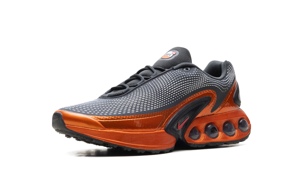 AIR MAX DN QS "Dark Smoke Grey/Metallic Dark Grey/Salsa Red" HJ6695 001