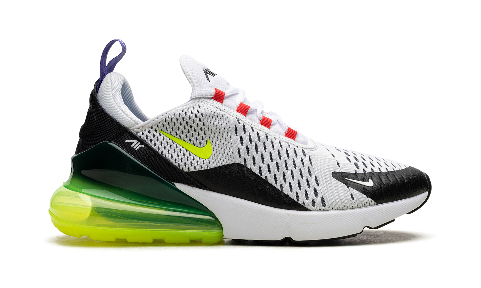 AIR MAX 270 WMNS "White Volt Siren Red" AH6789 116