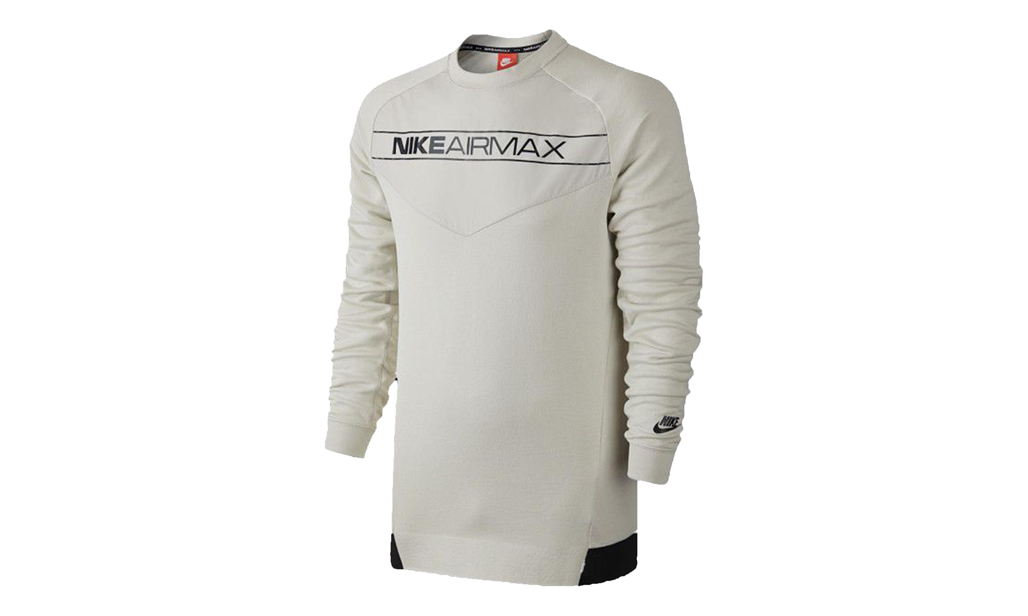 Air Max Crewneck Sweatshirt "Off White" 861582 072