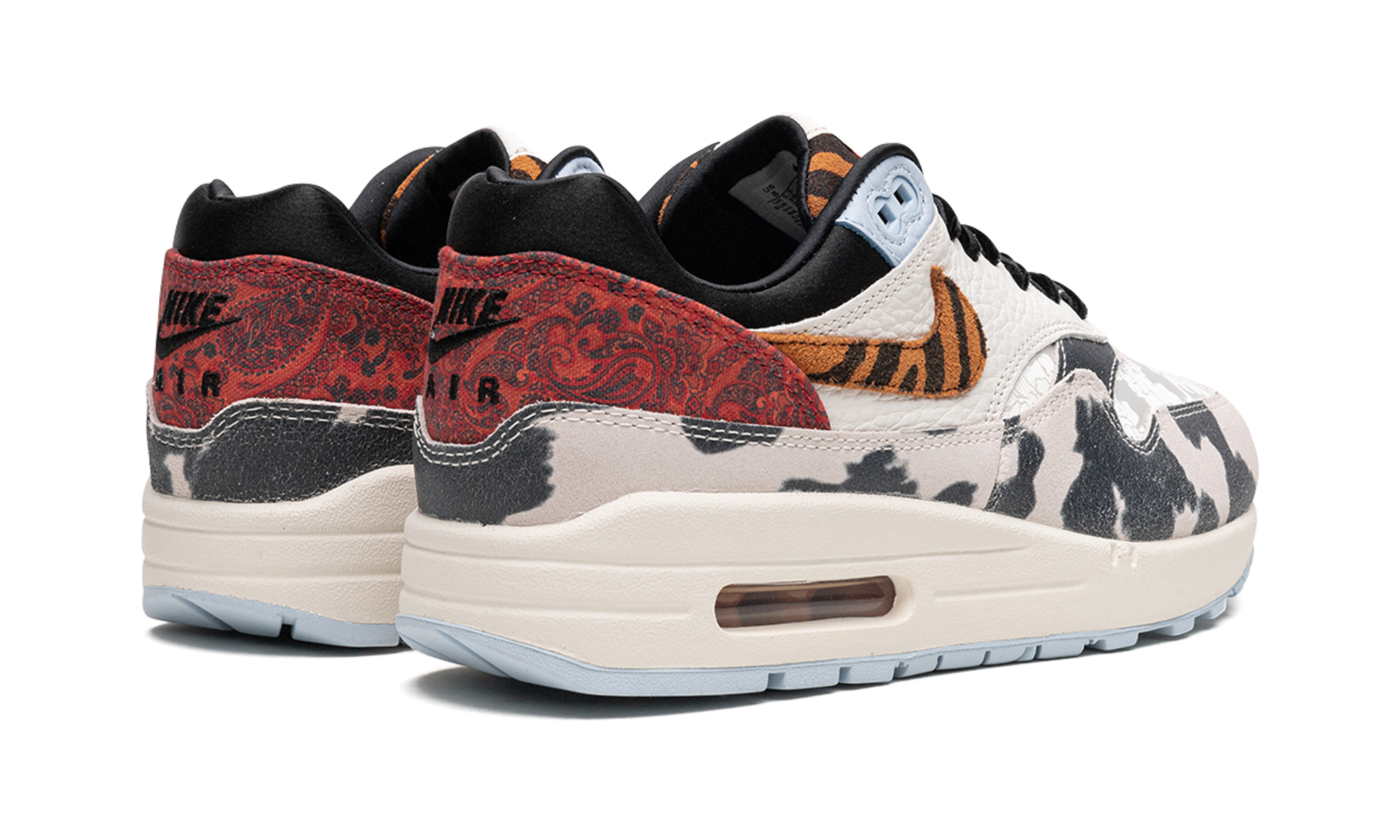 AIR MAX 1 '87 MNS WMNS "Tiger Swoosh Cow Print" FD0827 133