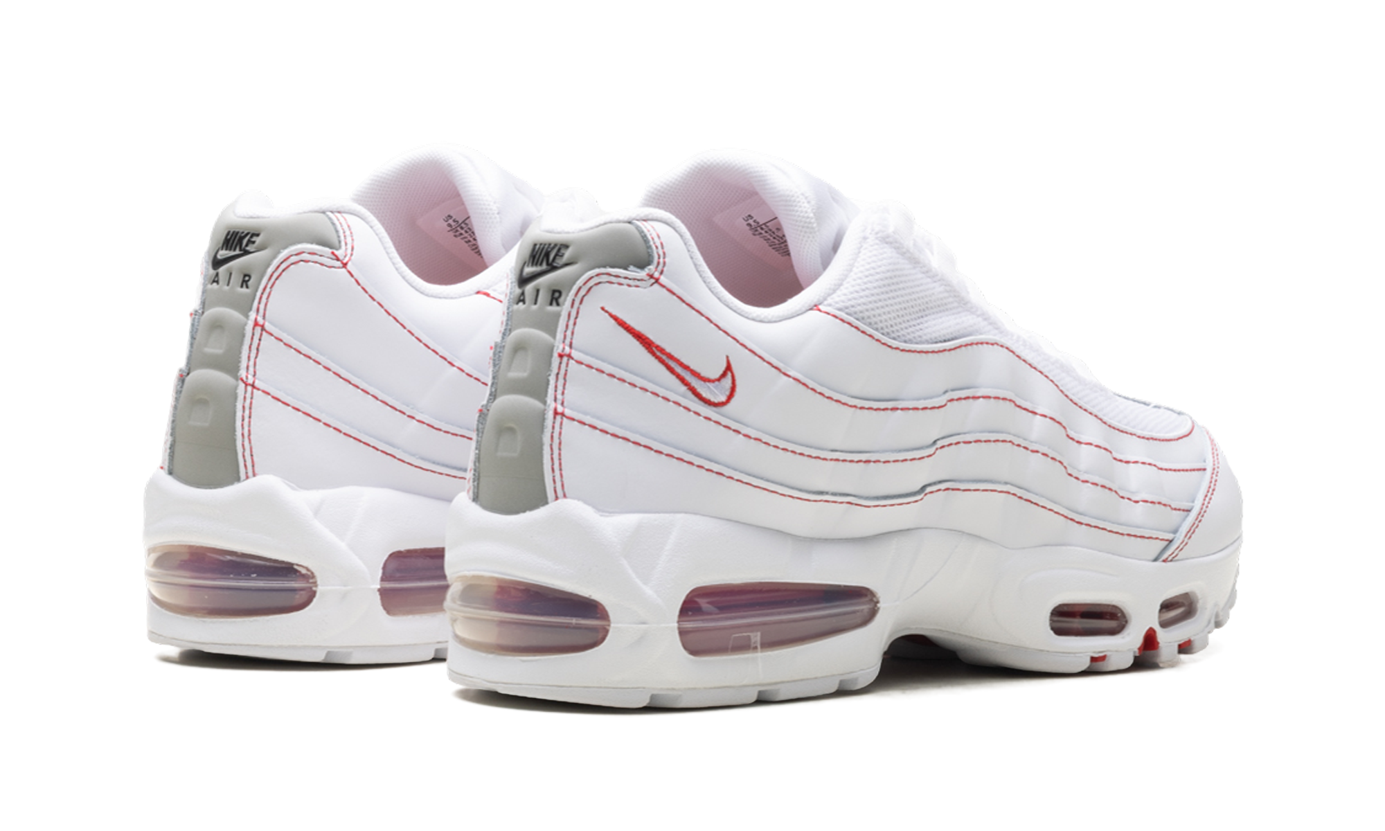 Air Max 95 OG "Big Bubble White University Red" IB7936 100